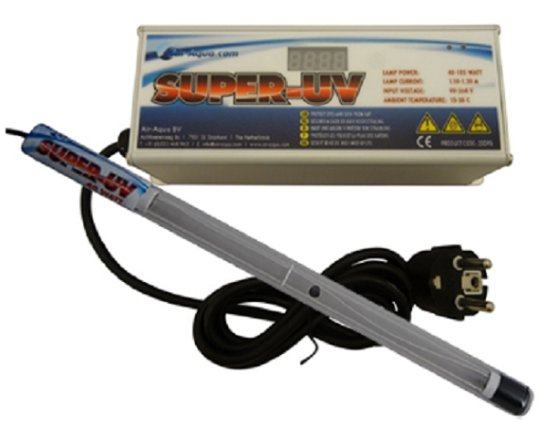Super UVC Unit Dompel Amalgaam 105 Watt Air Aqua