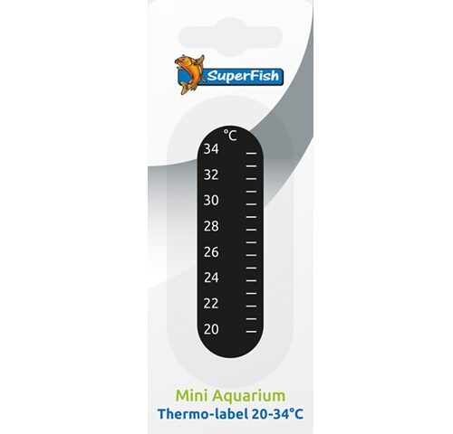 Superfish Plak Thermometer 20-34°C